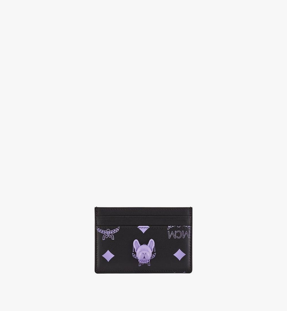 〈M Pup〉カードケース - カラースプラッシュロゴレザー 1